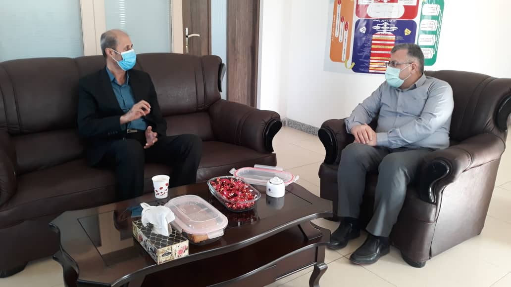 دیدار با مدیرکل محترم بیمه سلامت استان مازندران - 1 دی 1400