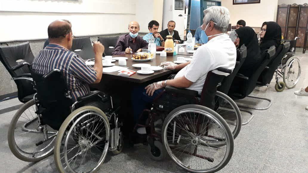 حضور در جلسه مطالبات بیماران در راستای تصویب قانون جامع حمایت از حقوق افراد دارای معلولیت