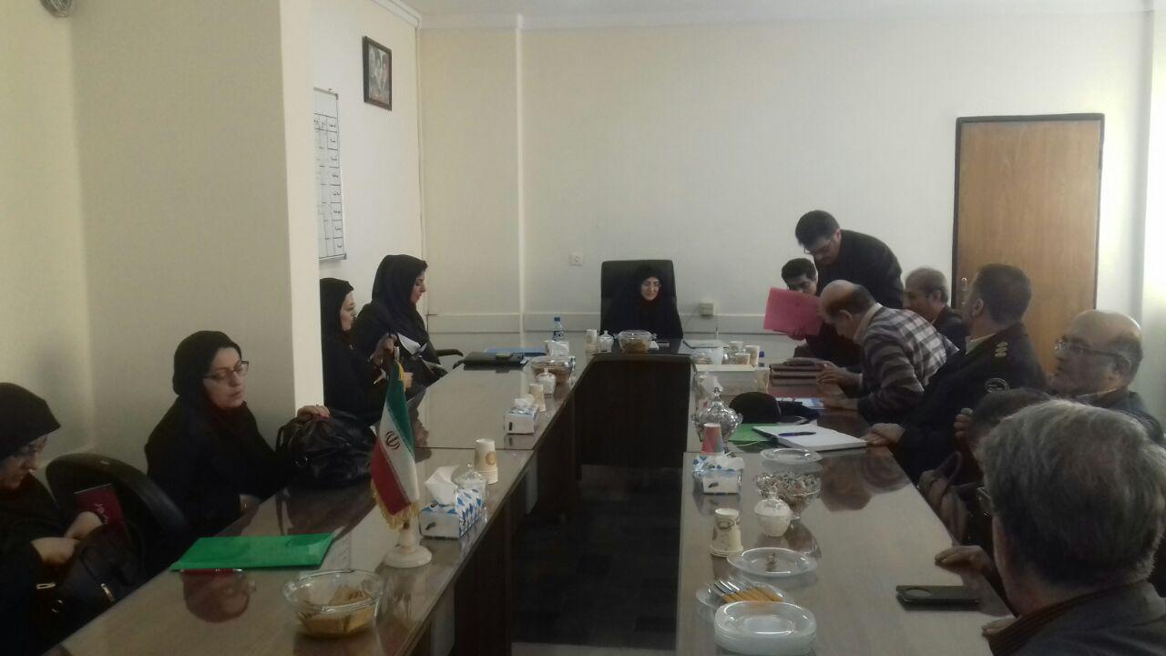 جلسه روز یکشنبه مورخ 15 بهمن ماه 1396 در استانداری مازندران