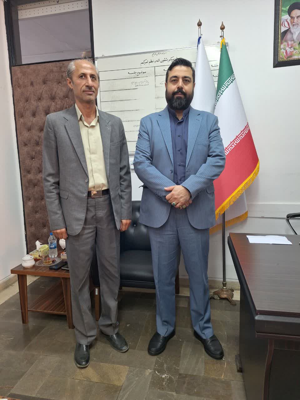 دیدار و گفت‌وگو با مدیرکل امور اجتماعی و فرهنگی استانداری مازندران