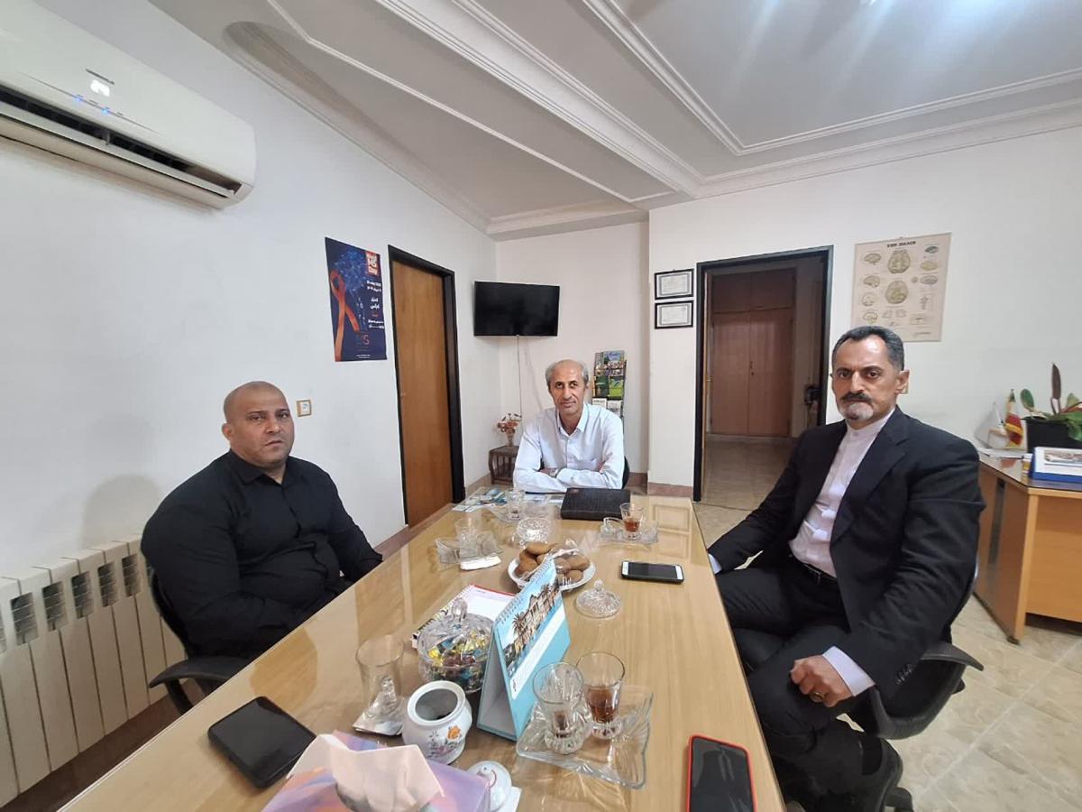 دیدار عضو شورای اسلامی شهر ساری با مسئولان انجمن اماس مازندران